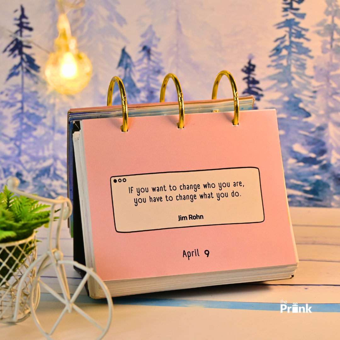 Daily Inspirational Quotes Calendar 365 Days The Prink