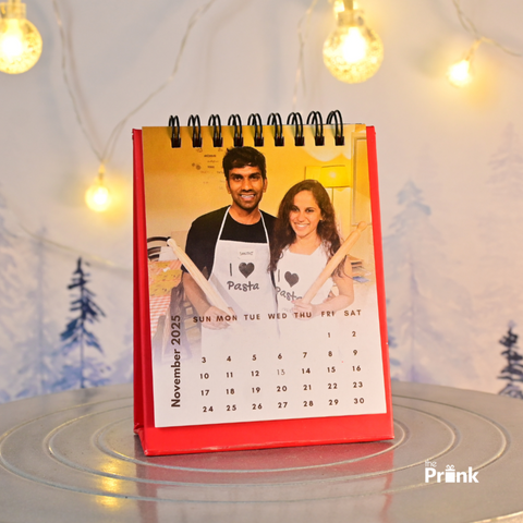 Mini Cute Calendar with photos | 2025