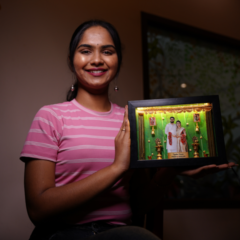 Traditional Wedding Miniature Frame