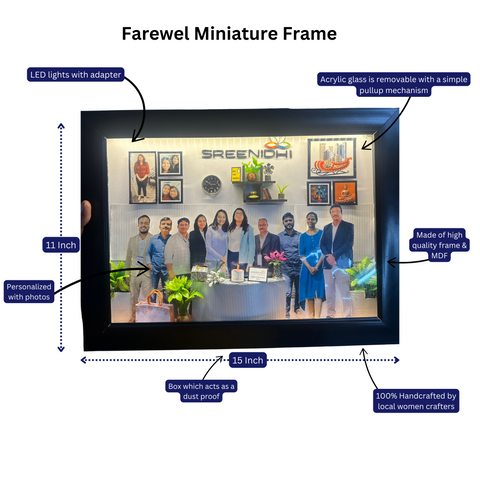 Team Farewell Miniature Frame